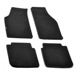 ΠΑΤΑΚΙΑ EXECUTIVE ΜΟΚΕΤΑ ΓΙΑ FIAT IDEA 01/2004-11/2012 / LANCIA MUSA 10/2007-2012 ΣΕ ΜΑΥΡΟ ΧΡΩΜΑ ME ΚΟΥΜΠΩΜΑΤΑ LAMPA - 4 ΤΕΜ.