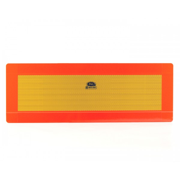 Amio - ΑΝΑΚΛΑΣΤΗΡΕΣ ΦΟΡΤΗΓΟΥ ΑΥΤΟΚΟΛΛΗΤΟΙ ΚΟΚΚΙΝΟ/ΚΙΤΡΙΝΟ 565x200mm 2ΤΕΜ. (E52105/AM)