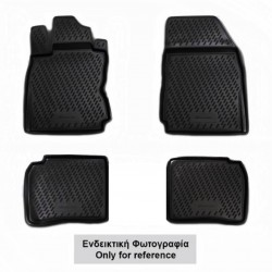 ΠΑΤΑΚΙΑ ΣΚΑΦΗ  ΓΙΑ DACIA DUSTER SUV 5D 4x2 (OXI 4x4) 2017+ (ΧΩΡΙΣ ΓΕΦΥΡΑΜΑΥΡΟ) - 4 ΤΕΜ.