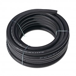 Amio - ΣΩΛΗΝΑΚΙ ΜΑΥΡΟ ΛΑΣΤΙΧΕΝΙΟ Φ 4mm - ΤΡΙΠΛΗ ΣΤΡΩΣΗ - ΜΗΚΟΣ 10 m - 1 ΤΕΜ. (G07988/AM)