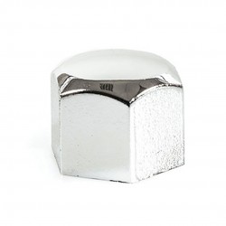 Amio - ΚΑΠΑΚΙΑ ΜΠΟΥΛΟΝΙΩΝ 17mm ΧΡΩΜΙΟ - 21 ΤΕΜ. (G21300/AM)