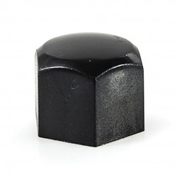 Amio - ΚΑΠΑΚΙΑ ΜΠΟΥΛΟΝΙΩΝ 19mm ΜΑΥΡΑ - 21 ΤΕΜ. (G21305/AM)