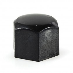 Amio - ΚΑΠΑΚΙΑ ΜΠΟΥΛΟΝΙΩΝ 21mm ΜΑΥΡΑ - 21 ΤΕΜ. (G21309/AM)