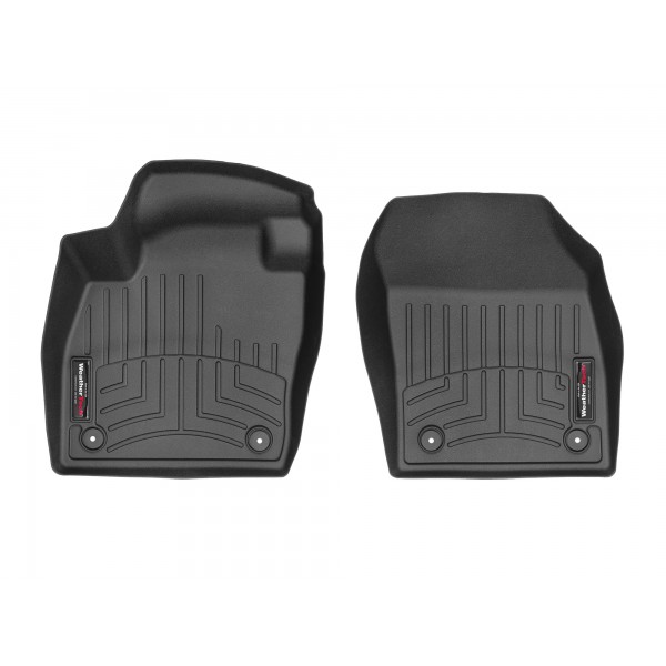 ΠΑΤΑΚΙΑ  ΓΙΑ VW T-CROSS 2018+  ΜΠΡΟΣΤΙΝΑ ΜΑΥΡΑ 2ΤΕΜ WEATHERTECH