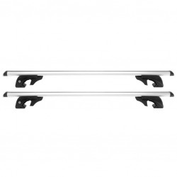 ΜΠΑΡΕΣ ΟΡΟΦΗΣ ΑΛΟΥΜΙΝΙΟΥ ΜΕ ΚΛΕΙΔΑΡΙΑ LION2 135 CM Κ39 (STANDARD RAILING) - 2 ΤΕΜ.