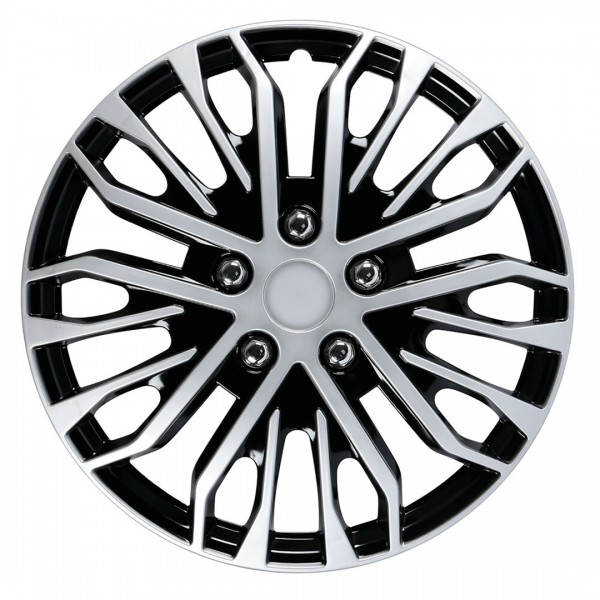 ΤΑΣΙΑ 17 INCH C-141 X-TREME ΜΑΥΡΑ/ΑΣΗΜΙ ΠΛΑΣΤΙΚΟ ABS 4 TEM