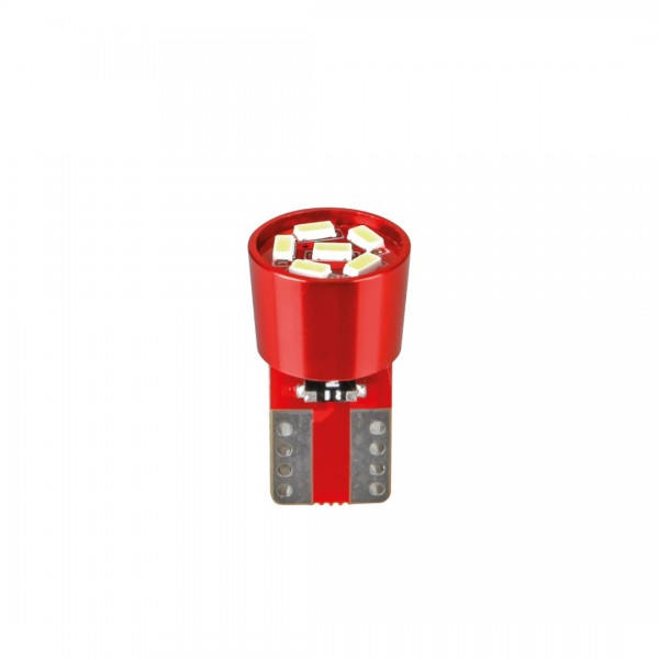 T10 W5W 24V W2,1x9,5d 36lm 6SMD LED ΚΟΚΚΙΝΟ (ΚΑΡΦΩΤΟ-ΔΙΠΛΗΣ ΠΟΛΙΚΟΤΗΤΑΣ CAN-BUS) 2ΤΕΜ.