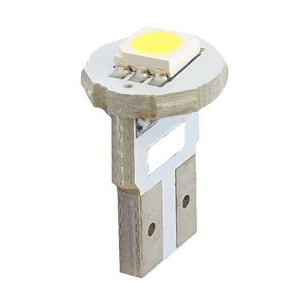 T10 W5W 12V W2,1x9,5d LED 1xSMD5050 ΛΕΥΚΟ (ΚΑΡΦΩΤΟ ΑΚΑΛΥΚΟ) BLISTER 2ΤΕΜ. M-TECH