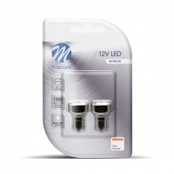 P21W 12V Ba15s 19xSMD2835 LED OSRAM ΛΕΥΚΟ BLISTER 2ΤΕΜ. M-TECH