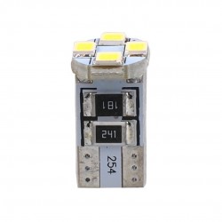 T10 W5W 12V W2,1x9,5d LED 4xSMD3528 ΛΕΥΚΟ (ΚΑΡΦΩΤΟ CAN-BUS) OSRAM LED BLISTER 2ΤΕΜ. M-TECH