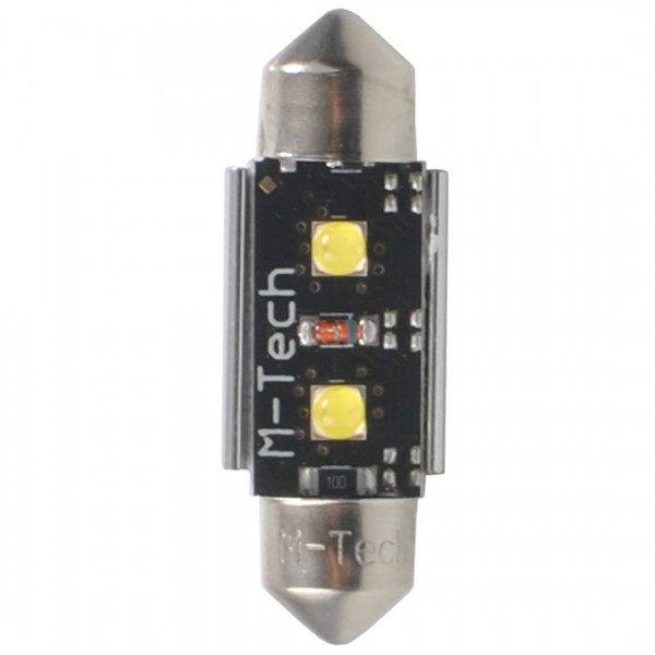 C5W SV8.5 CANBUS 12V 3,2W 420lm 41mm 2xHP LED OSRAM OPTO ΛΕΥΚΟ BLISTER 2ΤΕΜ.