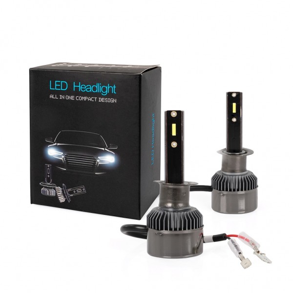 H1 9>32V 6.500K 6.400lm 25W CSP LED LSF SERIES KIT M-TECH - 2 ΤΕΜ.
