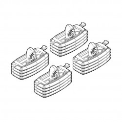 ΑΚΡΑ ΓΙΑ ΜΠΑΡΕΣ NORDRIVE ΓΙΑ FIAT CROMA 05/05-04/11 KIT