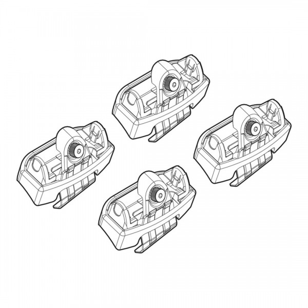 ΑΚΡΑ ΓΙΑ ΜΠΑΡΕΣ NORDRIVE ΓΙΑ KIA RIO 2017+ KIT