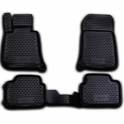 ΠΑΤΑΚΙΑ ΣΕ ΣΚΑΦΗ TPE ΛΑΣΤΙΧΟ ΓΙΑ BMW ΣΕΙΡΑ 3 E91 TOURING 2007-2012  ΣΕ ΜΑΥΡΟ ΧΡΩΜΑ NOVLINE - 4 ΤΕΜ.