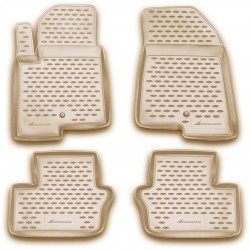 ΠΑΤΑΚΙΑ ΣΕ ΣΚΑΦΗ TPE ΛΑΣΤΙΧΟ ΓΙΑ JEEP LIBERTY 2007+  ΣΕ ΜΠΕΖ ΧΡΩΜΑ NOVLINE - 4 ΤΕΜ.