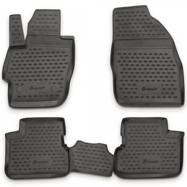 MAZDA 3 04/2009+ ΠΑΤ.ΜΑΡΚ.ΛΑΣΤΙΧΟ ΣΚΑΦΑΚΙΑ (ΑΝΘΡΑΚΙ/ΣΚΟΥΡΟ ΓΚΡΙ) - 4 ΤΕΜ.