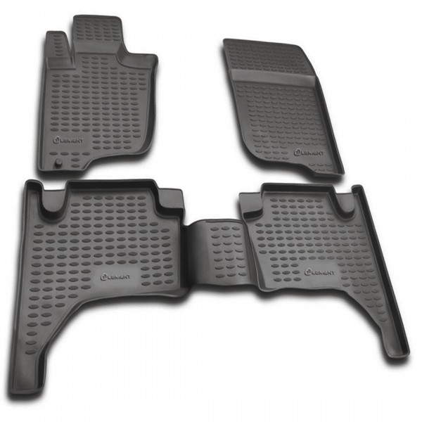 MITSUBISHI L200 4D 01/2005-03/2010 ΠΑΤ.ΜΑΡΚ.ΛΑΣΤΙΧΟ ΣΚΑΦΑΚΙΑ (ΑΝΘΡΑΚΙ/ΣΚΟΥΡΟ ΓΚΡΙ) - 4 ΤΕΜ.