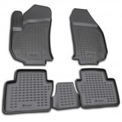 OPEL ZAFIRA 09/2005+ ΠΑΤ.ΜΑΡΚ.ΛΑΣΤΙΧΟ ΣΚΑΦΑΚΙΑ (ΑΝΘΡΑΚΙ/ΣΚΟΥΡΟ ΓΚΡΙ) - 4 ΤΕΜ.