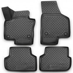 VW JETTA 2011+ ΠΑΤ.ΜΑΡΚ.ΛΑΣΤΙΧΟ ΣΚΑΦΑΚΙΑ 4ΤΕΜ. (3D) (ΑΝΘΡΑΚΙ/ΣΚΟΥΡΟ ΓΚΡΙ)