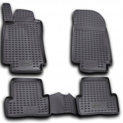 RENAULT CLIO III 10/05+ ΠΑΤ.ΜΑΡΚ.ΛΑΣΤΙΧΟ ΣΚΑΦΑΚΙΑ (ΑΝΘΡΑΚΙ/ΣΚΟΥΡΟ ΓΚΡΙ)