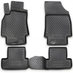 RENAULT MEGANE III COUPE 01/08+ ΠΑΤ.ΜΑΡΚ.ΛΑΣΤΙΧΟ ΣΚΑΦΑΚΙΑ (ΑΝΘΡΑΚΙ/ΣΚΟΥΡΟ ΓΚΡΙ)