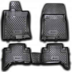 ΠΑΤΑΚΙΑ ΣΕ ΣΚΑΦΗ TPE ΛΑΣΤΙΧΟ ΓΙΑ TOYOTA FJ-CRUISER 2006+  ΣΕ ΑΝΘΡΑΚΙ ΣΚΟΥΡΟ ΓΚΡΙ ΧΡΩΜΑ NOVLINE - 4 ΤΕΜ.