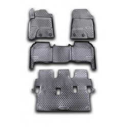 ΠΑΤΑΚΙΑ ΣΕ ΣΚΑΦΗ TPE ΛΑΣΤΙΧΟ ΓΙΑ TOYOTA LANDCRUISER 200 2012-2015  ΣΕ ΜΑΥΡΟ ΧΡΩΜΑ NOVLINE - 4 ΤΕΜ.