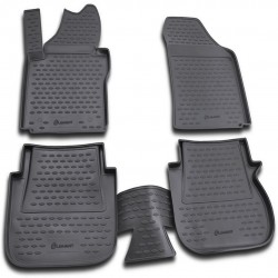 VW CADDY 09/07-8/15 ΠΑΤ.ΜΑΡΚ.ΛΑΣΤΙΧΟ ΣΚΑΦΑΚΙΑ 4ΤΕΜ. (ΑΝΘΡΑΚΙ/ΣΚΟΥΡΟ ΓΚΡΙ)