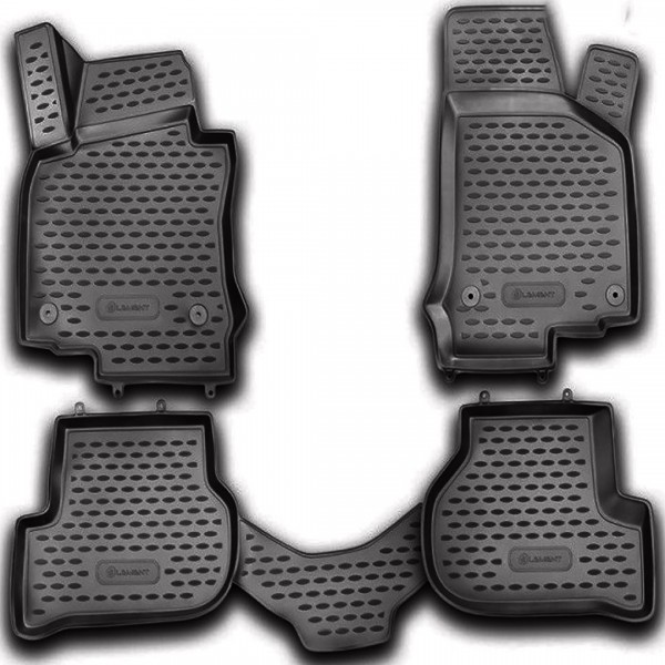 VW GOLF 6 11/08+ ΠΑΤ.ΜΑΡΚ.ΛΑΣΤΙΧΟ ΣΚΑΦΑΚΙΑ (ΑΝΘΡΑΚΙ/ΣΚΟΥΡΟ ΓΚΡΙ)