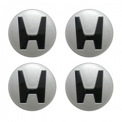 HONDA ΤΑΠΕΣ ΚΕΝΤΡΟΥ ΖΑΝΤΑΣ ΓΚΡΙ/ΜΑΥΡΟ ΚΟΥΜΠΩΤΕΣ 4ΤΕΜ.