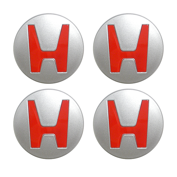 HONDA ΤΑΠΕΣ ΚΕΝΤΡΟΥ ΖΑΝΤΑΣ ΓΚΡΙ/ΚΟΚΚΙΝΟ ΚΟΥΜΠΩΤΕΣ 4ΤΕΜ.