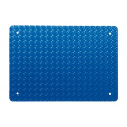 FOOTREST RUG ΠΑΤΑΚΙ ΑΛΟΥΜΙΝΙΟΥ ΜΠΛΕ 270x190mm LUISI