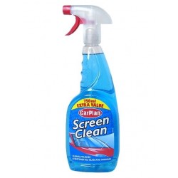 ΚΑΘΑΡΙΣΤΙΚΟ ΥΓΡΟ ΤΖΑΜΙΩΝ ΜΕ ΒΑΠΟΡΙΖΑΤΕΡ CARPLAN SCREEN CLEAN TRIGGER 750ml
