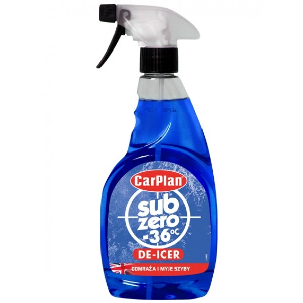 ΑΝΤΙΠΑΓΩΤΙΚΟ ΥΓΡΟ ΜΕ ΠΙΣΤΟΛΙ ΓΙΑ ΤΖΑΜΙΑ CARPLAN SUB-ZERO -36oC DE-ICER 500ML