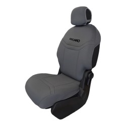 ΗΜΙΚΑΛΥΜΜΑΤΑ ΚΑΘΙΣΜΑΤΩΝ BUCKET RECARO ΓΚΡΙ ΜΕ ΥΠΟΔΟΧΗ ΠΡΟΣΚΕΦΑΛΟΥ ΜΕ VELCRO ΚΑΙ ΠΡΟΣΚΕΦΑΛΑ 2ΤΕΜ.