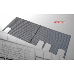 ΜΑΡΚΕ ΠΑΤΑΚΙΑ ΣΕ ΣΚΑΦΗ ΛΑΣΤΙΧΟ ΓΙΑ TOYOTA PROACE / CITROEN JUMPY / PEUGEOT EXPERT FURGON 2016+ ΣΕ ΜΑΥΡΟ ΧΡΩΜΑ ΜΕ ΣΤΡΟΓΓΥΛΑ ΚΟΥΜΠΩΜΑΤΑ CIK - 3 ΤΕΜ.