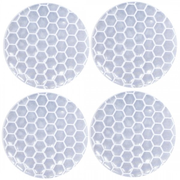 ΑΝΤΑΝΑΚΛΑΣΤΙΚΑ ΑΥΤΟΚΟΛΛΗΤΑ 30mm ΛΕΥΚΑ 4ΤΕΜ.