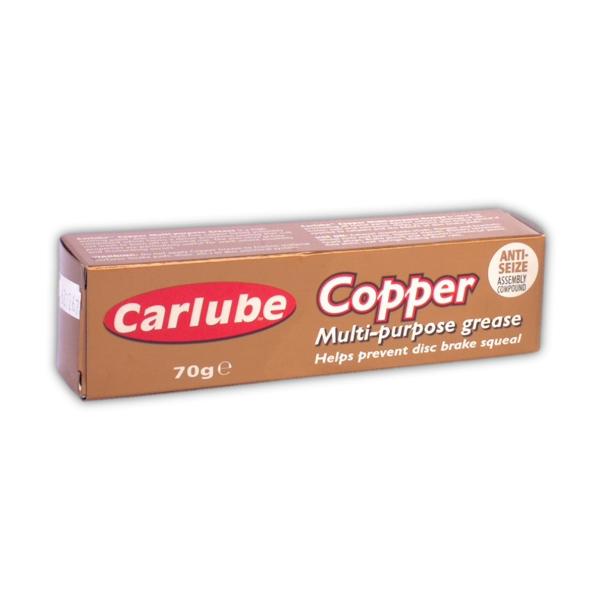 CarPlan - ΓΡΑΣΣΟ ΠΟΛΛΑΠΛΩΝ ΧΡΗΣΕΩΝ CARLUBE COPPER 70gm - 1 τεμ. (CP-XCG070)