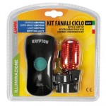 Σετ Φώτα Ποδηλάτου Krypton Lampa 93575