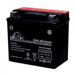 Μπαταρία MOTO Leoch EBX5L-BS 4Ah (YTX5L-BS, YT5L-4, YT5L-BS, GTX5L-BS, GT5L-BS, GTX5L, GT5L) AGM