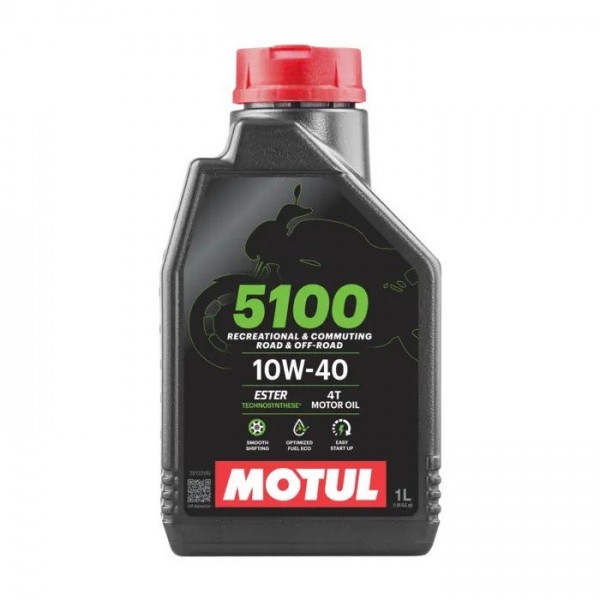 Λιπαντικό ΜΟΤΟ Motul 5100 4T 10W-40 1l