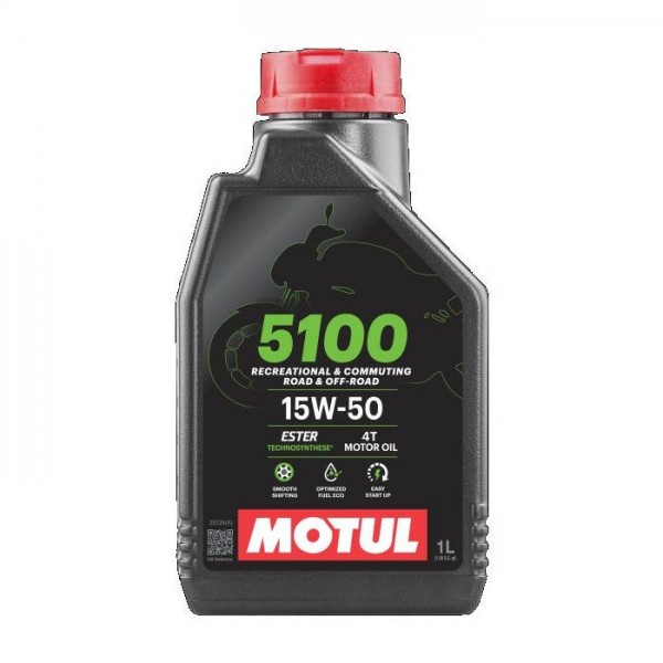 Λιπαντικό ΜΟΤΟ Motul 5100 4T 15W-50 1l
