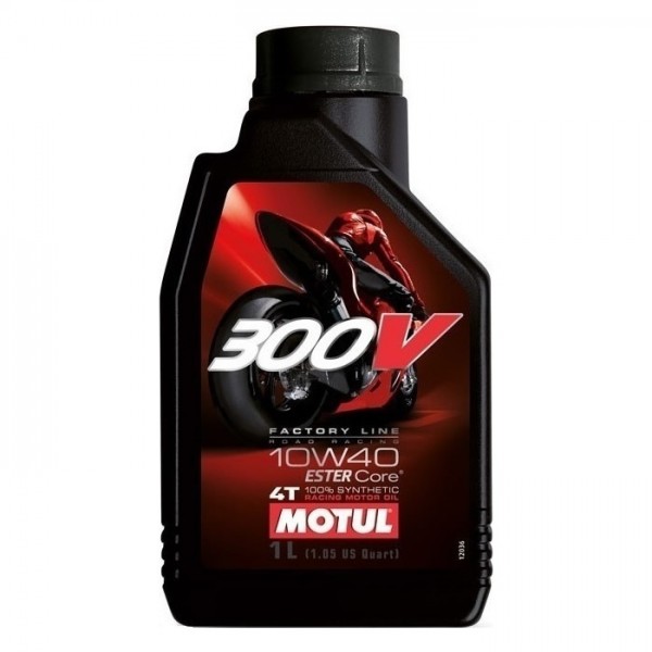 Λιπαντικό ΜΟΤΟ Motul 300V 4T FL 10W-40 1lt