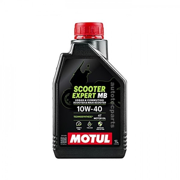 Λιπαντικό ΜΟΤΟ Motul Scooter Expert 4Τ 10W-40 1lt MB