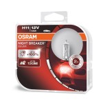 Λάμπες Osram H11 Night Breaker Silver 64211NBS-HCB 2τμχ Λάμπες Osram H11 Night Breaker Silver 64211NBS-HCB 2τμχ