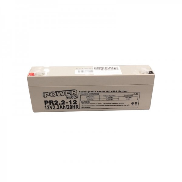 Μπαταρία συναγερμού/UPS VRLA - AGM Power PR2.2-12 12V 2.2Ah