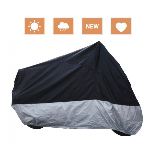 Κουκούλα Μηχανής Αδιάβροχο Κάλυμμα με λάστιχο V-smart (224cm x 105cm x 127cm)