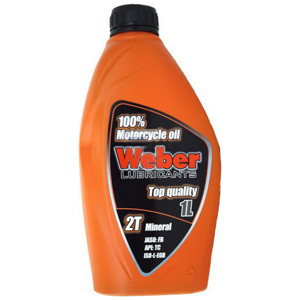 Λιπαντικό ΜΟΤΟ Weber Mineral 2T 1lt
